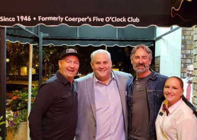 Mike & Robbie Wolfe American Pickers with Stelio Kalkounos