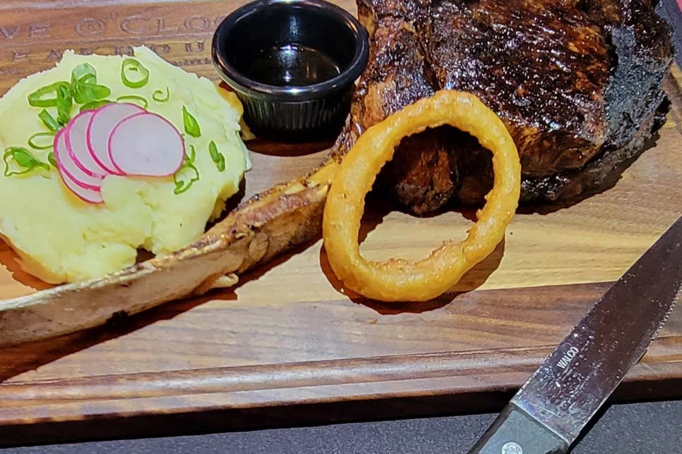 Latest Specials Featuring the Famous Tomahawk Steak